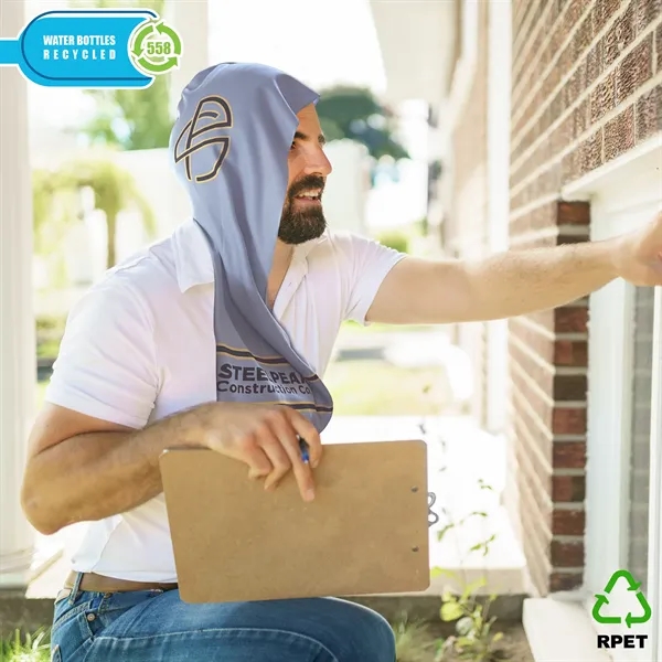RPET ICE Cooling Hoodie - RPET ICE Cooling Hoodie - Image 11 of 11
