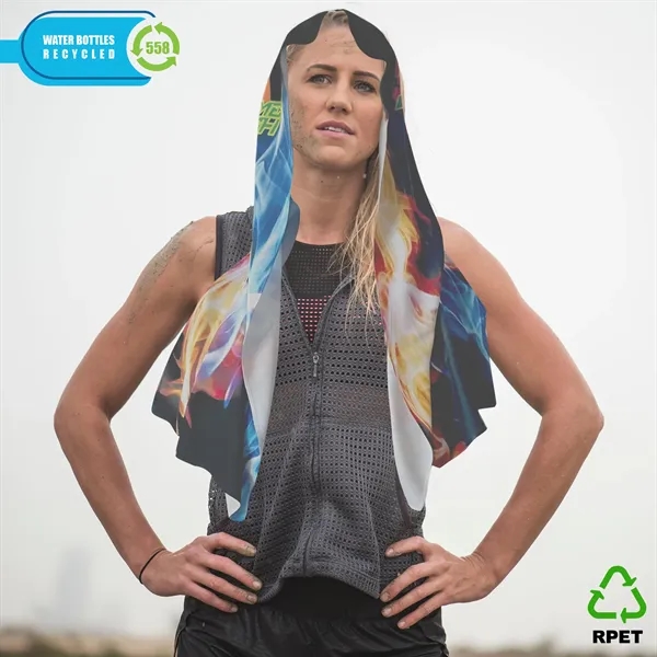 RPET ICE Cooling Hoodie - RPET ICE Cooling Hoodie - Image 9 of 11