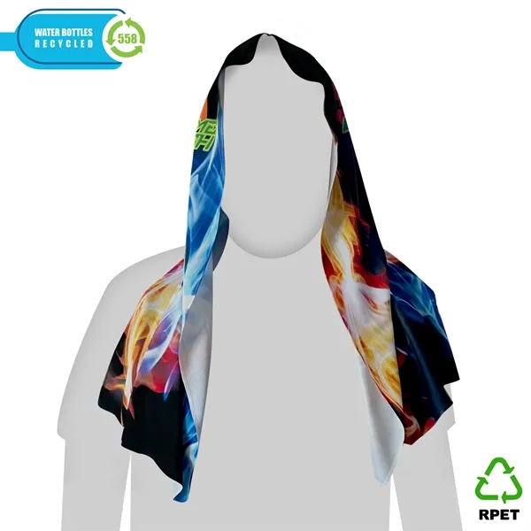 RPET ICE Cooling Hoodie - RPET ICE Cooling Hoodie - Image 3 of 11