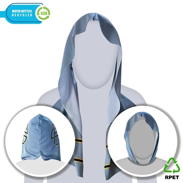 RPET ICE Cooling Hoodie - RPET ICE Cooling Hoodie - Image 5 of 11