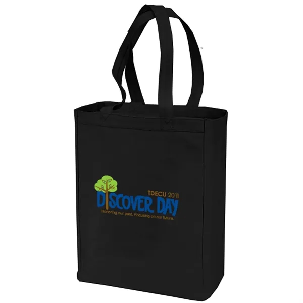 12 oz. Cotton Canvas Reusable Shopping Tote Bag w/ Handles - 12 oz. Cotton Canvas Reusable Shopping Tote Bag w/ Handles - Image 0 of 3