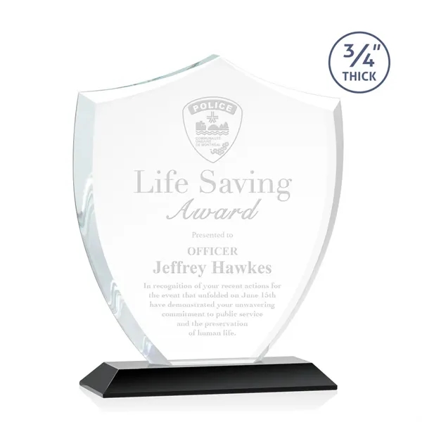 Scudo Shield Award - Black - Scudo Shield Award - Black - Image 8 of 9