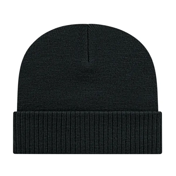 Knit Cap with Ribbed Cuff - Knit Cap with Ribbed Cuff - Image 10 of 10