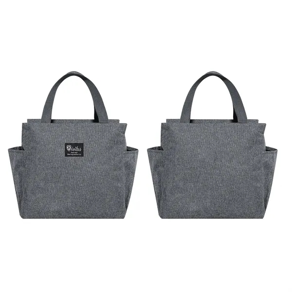 In Stock Custom Portable Reusable Tote Cooler Lunch Bags - In Stock Custom Portable Reusable Tote Cooler Lunch Bags - Image 5 of 8