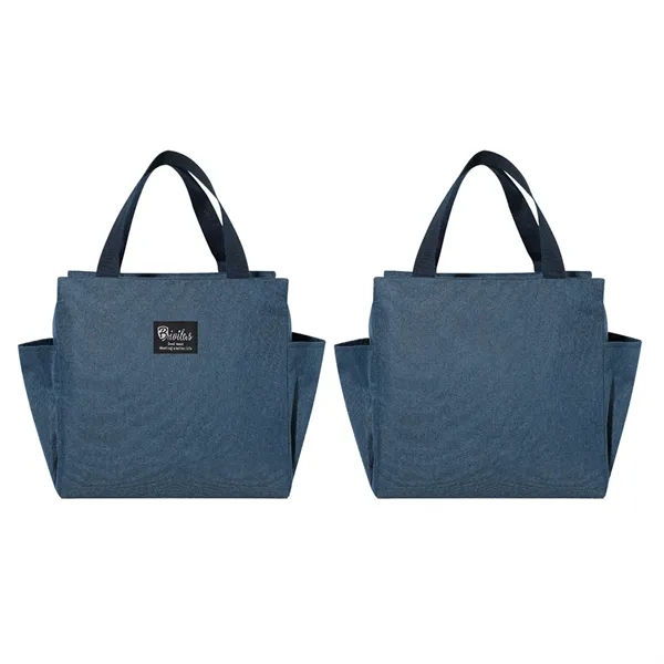 In Stock Custom Portable Reusable Tote Cooler Lunch Bags - In Stock Custom Portable Reusable Tote Cooler Lunch Bags - Image 7 of 8