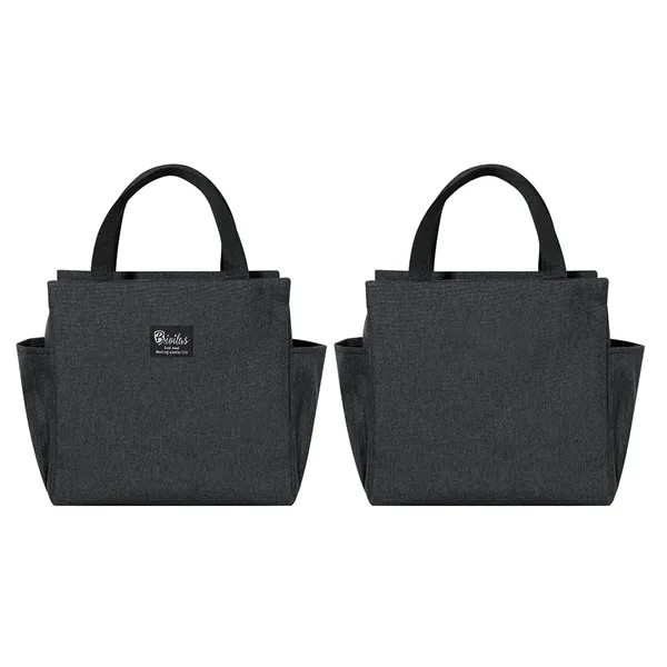 In Stock Custom Portable Reusable Tote Cooler Lunch Bags - In Stock Custom Portable Reusable Tote Cooler Lunch Bags - Image 8 of 8