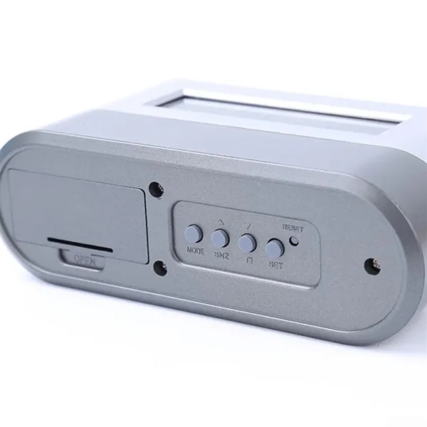 Multifunctional Pen Holder With Alarm Clock And Calendar - Multifunctional Pen Holder With Alarm Clock And Calendar - Image 4 of 10