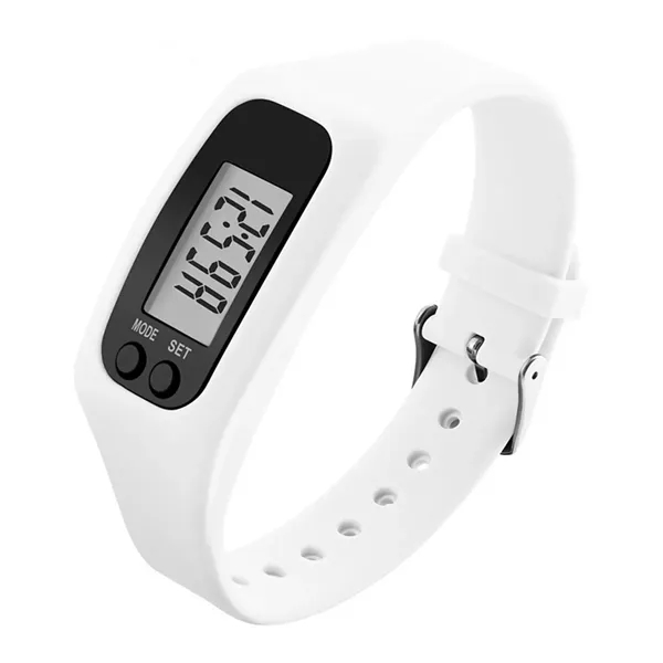 Digital LCD Silicone Fitness Tracker Wristband Pedometer - Digital LCD Silicone Fitness Tracker Wristband Pedometer - Image 4 of 10