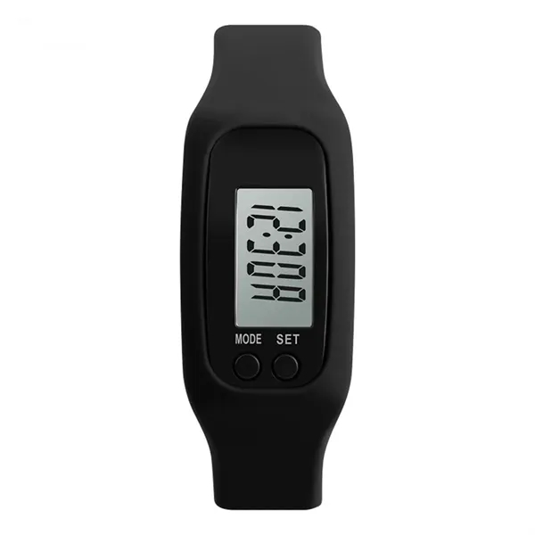 Digital LCD Silicone Fitness Tracker Wristband Pedometer - Digital LCD Silicone Fitness Tracker Wristband Pedometer - Image 7 of 10