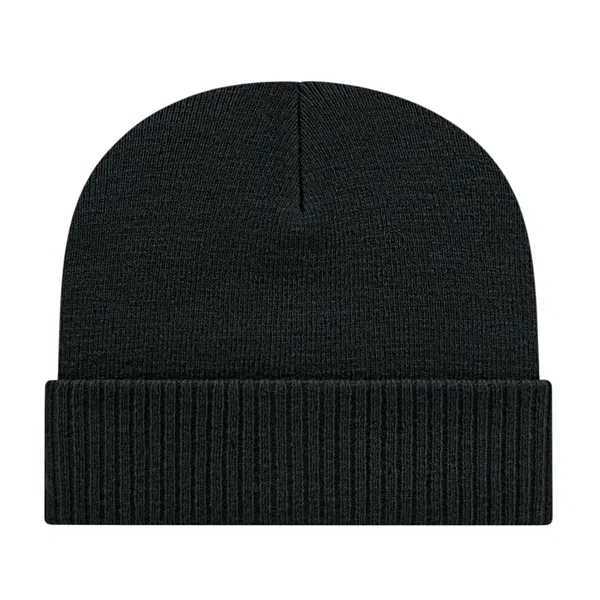 Custom Knit Cap with Ribbed Cuff