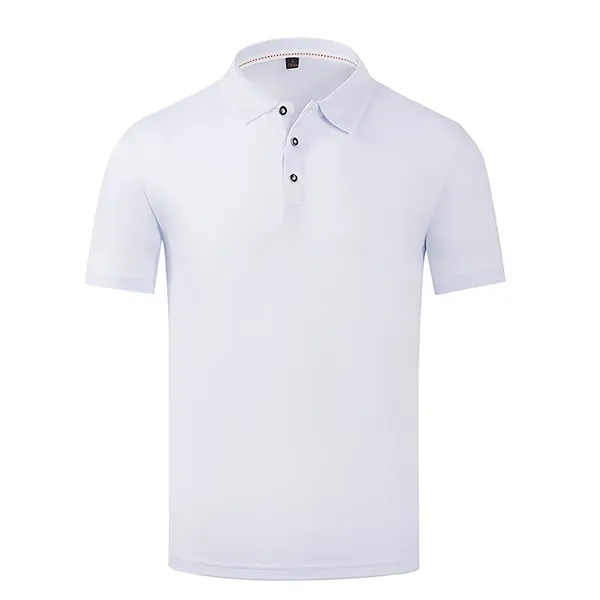 Moisture-Wicking Short Sleeve Polo Shirts - Moisture-Wicking Short Sleeve Polo Shirts - Image 3 of 8