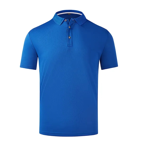 Moisture-Wicking Short Sleeve Polo Shirts - Moisture-Wicking Short Sleeve Polo Shirts - Image 4 of 8