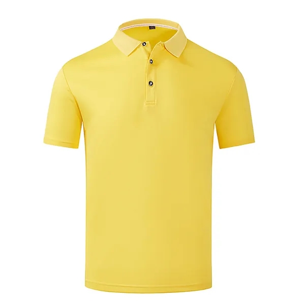 Moisture-Wicking Short Sleeve Polo Shirts - Moisture-Wicking Short Sleeve Polo Shirts - Image 8 of 8