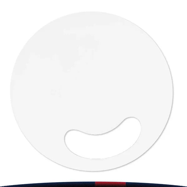 Plastic Round Hand Fan - Plastic Round Hand Fan - Image 1 of 8