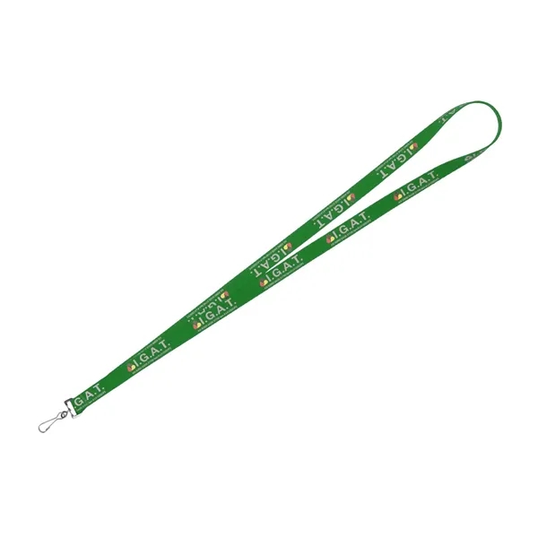 3/4" Import Air Ship Supersoft Polyester Silkscreen Lanyard