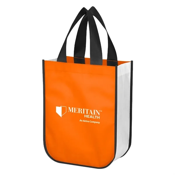 Shiny Non-Woven Shopper Tote Bag - Shiny Non-Woven Shopper Tote Bag - Image 18 of 23