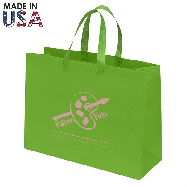 16x7x12 Reusable Non-Woven Tote Bag - 16x7x12 Reusable Non-Woven Tote Bag - Image 3 of 8