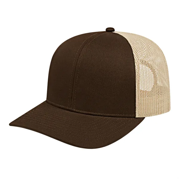 Poly/Cotton Trucker Mesh Back Cap - Poly/Cotton Trucker Mesh Back Cap - Image 22 of 29