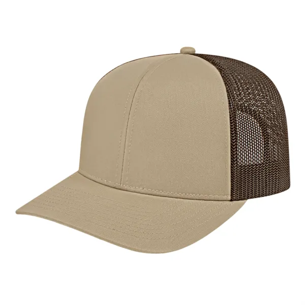 Poly/Cotton Trucker Mesh Back Cap - Poly/Cotton Trucker Mesh Back Cap - Image 23 of 29