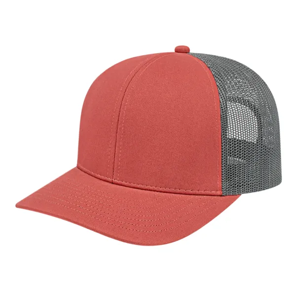 Poly/Cotton Trucker Mesh Back Cap - Poly/Cotton Trucker Mesh Back Cap - Image 27 of 29