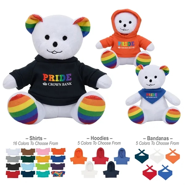 6" Rainbow Bear - 6" Rainbow Bear - Image 0 of 12
