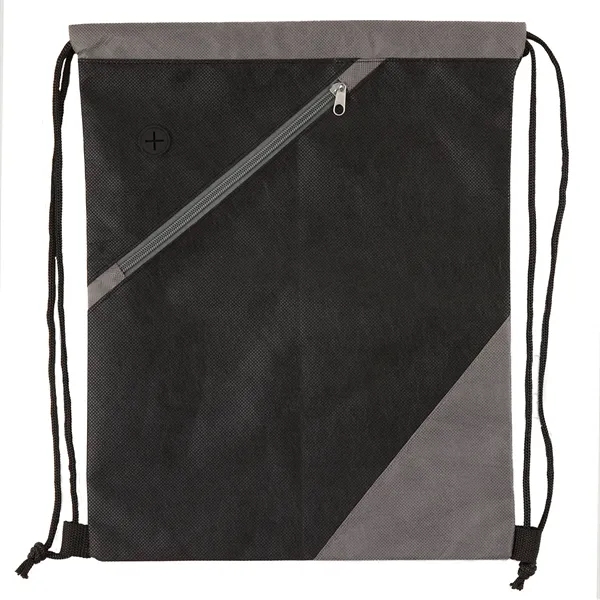 Apex RPET Non-Woven Drawstring Backpack - Apex RPET Non-Woven Drawstring Backpack - Image 1 of 9