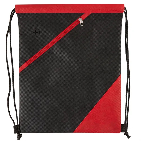 Apex RPET Non-Woven Drawstring Backpack - Apex RPET Non-Woven Drawstring Backpack - Image 7 of 9