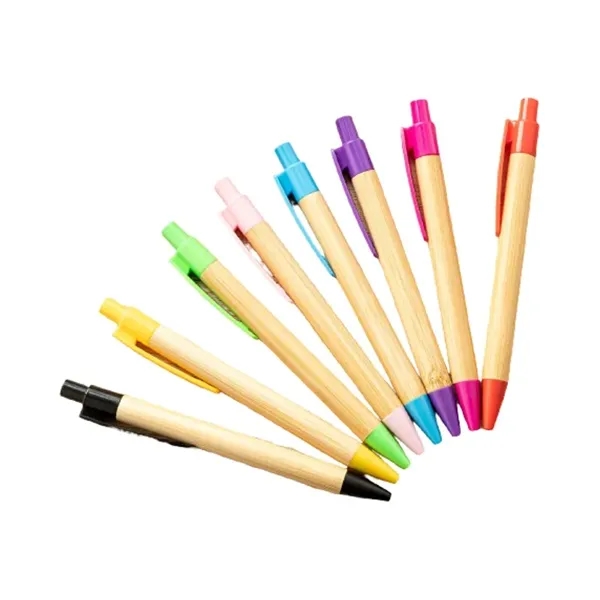 Eco-friendly Colored Bamboo Pen - Eco-friendly Colored Bamboo Pen - Image 1 of 1