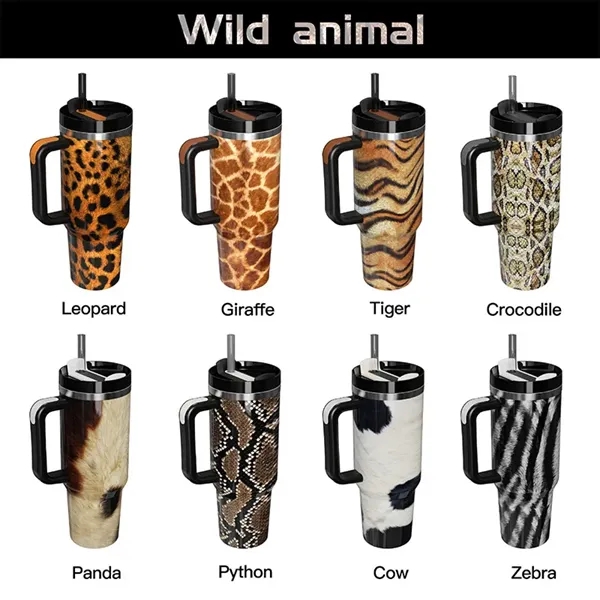 40 oz Vacuum Insulated Stainless Steel Tumbler - 40 oz Vacuum Insulated Stainless Steel Tumbler - Image 1 of 9