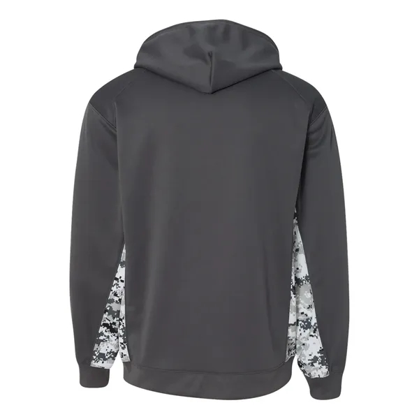 Badger Digital Camo Colorblock Performance Fleece Hooded ... - Badger Digital Camo Colorblock Performance Fleece Hooded ... - Image 20 of 62