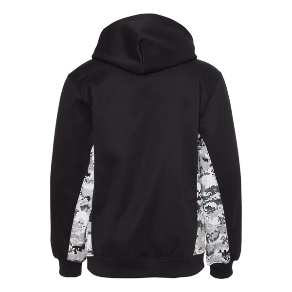 Badger Youth Digital Camo Colorblock Performance Fleece H... - Badger Youth Digital Camo Colorblock Performance Fleece H... - Image 2 of 41