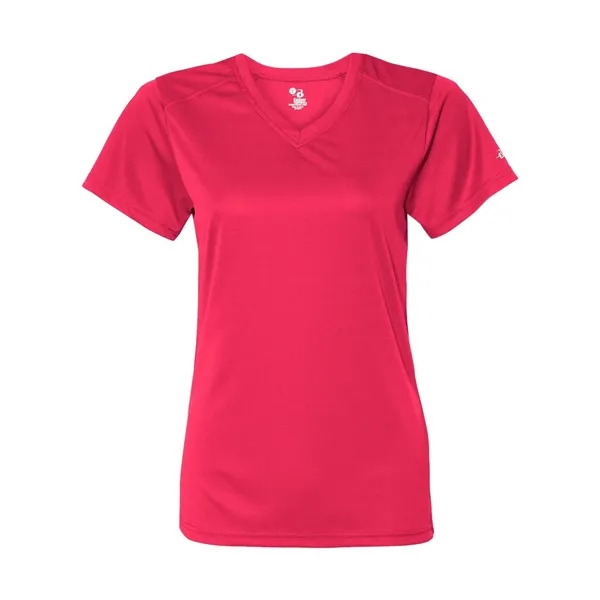 Badger Women's B-Core V-Neck T-Shirt - Badger Women's B-Core V-Neck T-Shirt - Image 25 of 60