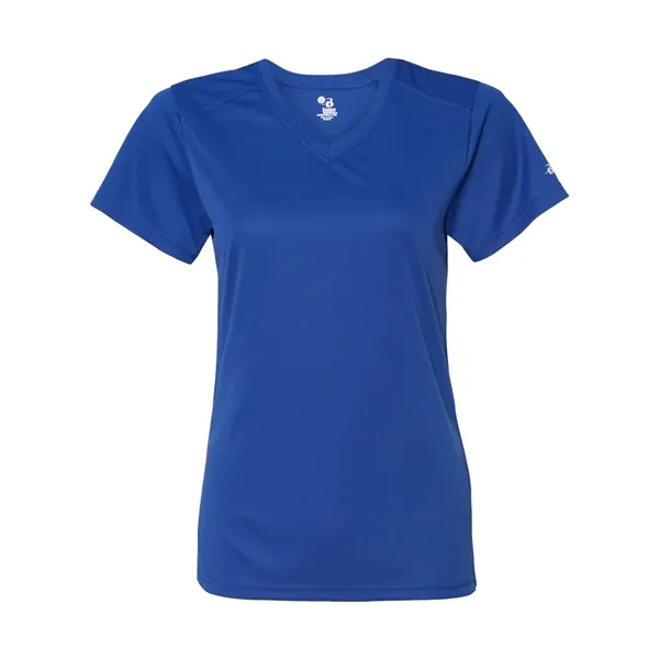 Badger Women's B-Core V-Neck T-Shirt - Badger Women's B-Core V-Neck T-Shirt - Image 47 of 60