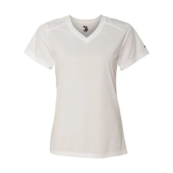 Badger Women's B-Core V-Neck T-Shirt - Badger Women's B-Core V-Neck T-Shirt - Image 56 of 60