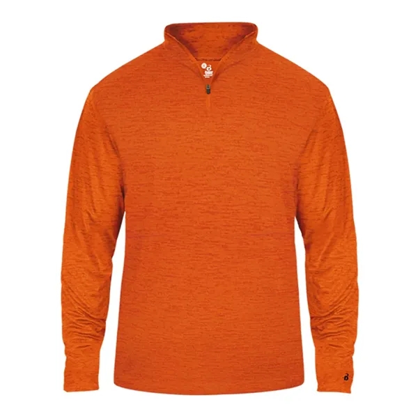 Badger Tonal Blend Quarter-Zip Pullover - Badger Tonal Blend Quarter-Zip Pullover - Image 16 of 29