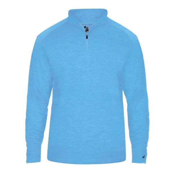 Badger Tonal Blend Quarter-Zip Pullover - Badger Tonal Blend Quarter-Zip Pullover - Image 18 of 29