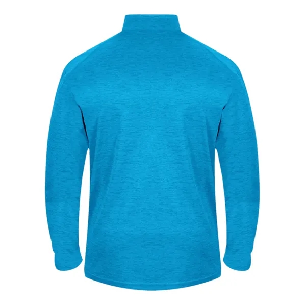 Badger Tonal Blend Quarter-Zip Pullover - Badger Tonal Blend Quarter-Zip Pullover - Image 21 of 29