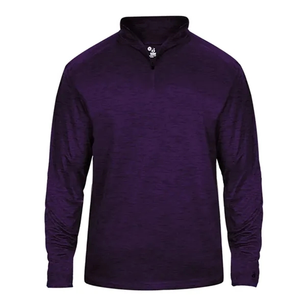 Badger Tonal Blend Quarter-Zip Pullover - Badger Tonal Blend Quarter-Zip Pullover - Image 28 of 29