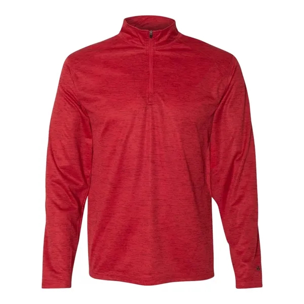 Badger Tonal Blend Quarter-Zip Pullover - Badger Tonal Blend Quarter-Zip Pullover - Image 10 of 29