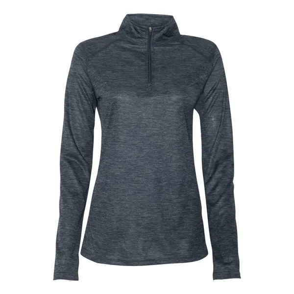 Badger Women's Tonal Blend Quarter-Zip Pullover - Badger Women's Tonal Blend Quarter-Zip Pullover - Image 10 of 27