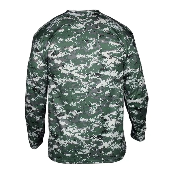 Badger Digital Camo Long Sleeve T-Shirt - Badger Digital Camo Long Sleeve T-Shirt - Image 10 of 42