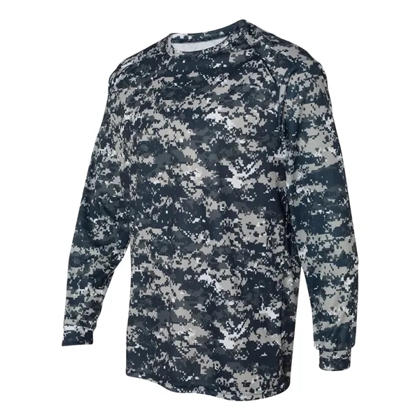 Badger Digital Camo Long Sleeve T-Shirt - Badger Digital Camo Long Sleeve T-Shirt - Image 20 of 42