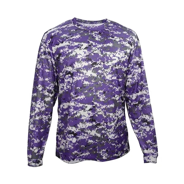 Badger Digital Camo Long Sleeve T-Shirt - Badger Digital Camo Long Sleeve T-Shirt - Image 25 of 42