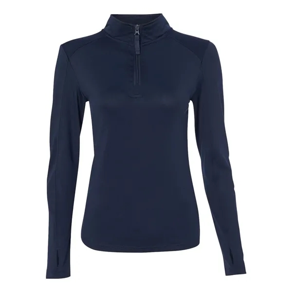 Badger Women's Lightweight Quarter-Zip Pullover - Badger Women's Lightweight Quarter-Zip Pullover - Image 10 of 33