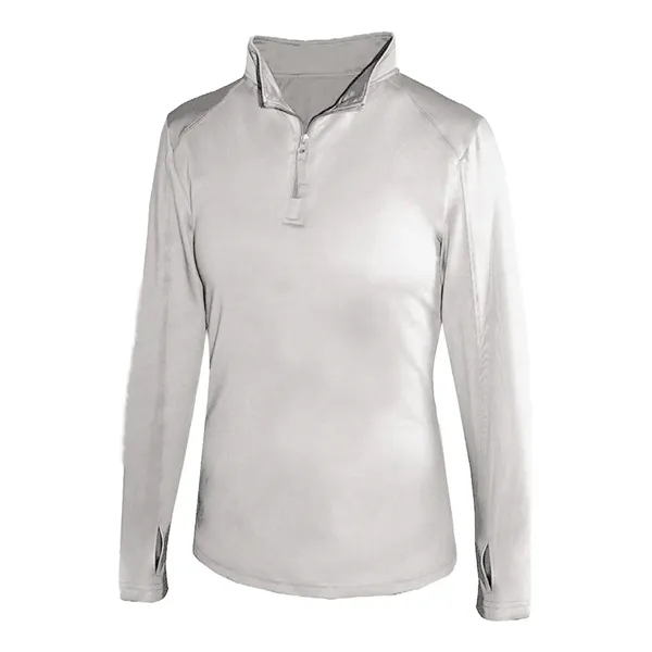 Badger Women's Lightweight Quarter-Zip Pullover - Badger Women's Lightweight Quarter-Zip Pullover - Image 23 of 33