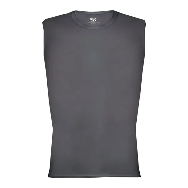 Badger Pro-Compression Sleeveless T-Shirt - Badger Pro-Compression Sleeveless T-Shirt - Image 7 of 29