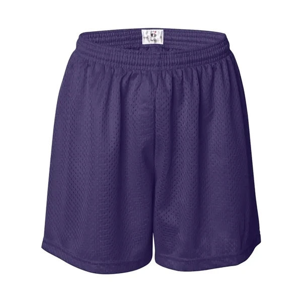 Badger Women's Pro Mesh 5" Solid Liner Shorts - Badger Women's Pro Mesh 5" Solid Liner Shorts - Image 17 of 36