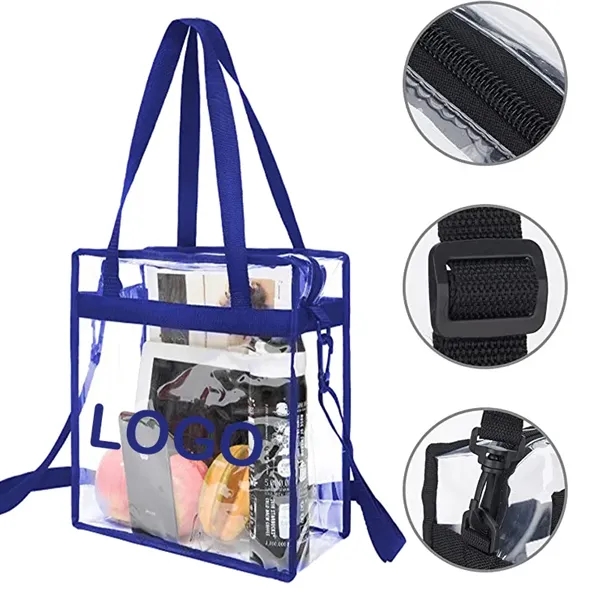 Clear Shoulder Bag Stadium Approved - Clear Shoulder Bag Stadium Approved - Image 0 of 6