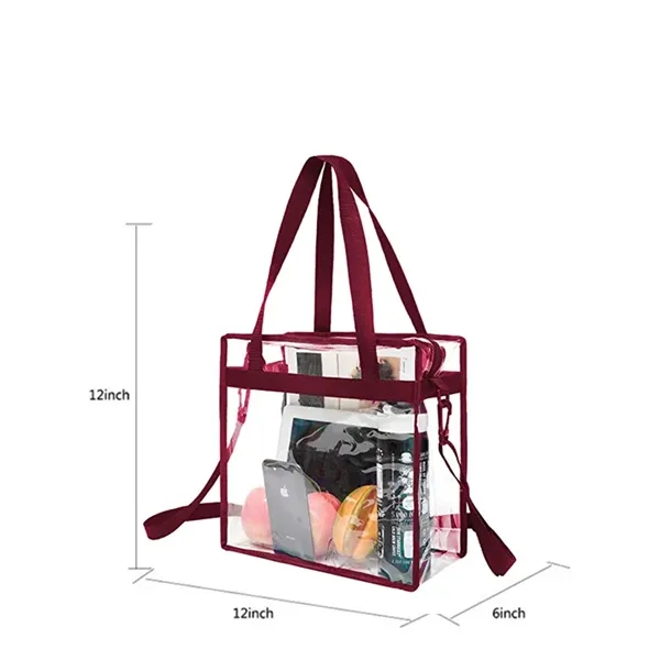Clear Shoulder Bag Stadium Approved - Clear Shoulder Bag Stadium Approved - Image 1 of 6