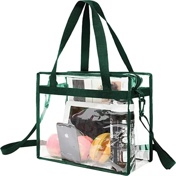 Clear Shoulder Bag Stadium Approved - Clear Shoulder Bag Stadium Approved - Image 3 of 6